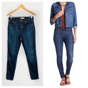 NWOT Madewell 9” High Riser Skinny
